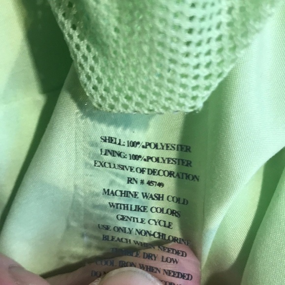 Three Hearts Lime Green Jacket Medium - Picture 3 of 4